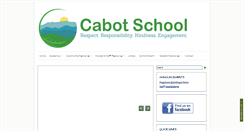 Desktop Screenshot of cabotschool.org